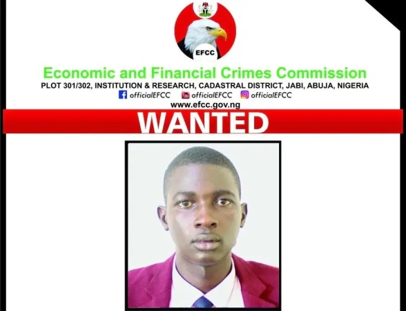 Man declared wanted for ?stealing car? belonging to EFCC