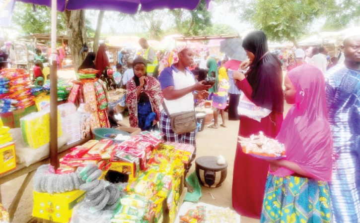 Osun Islamic market, where food items are cheaper