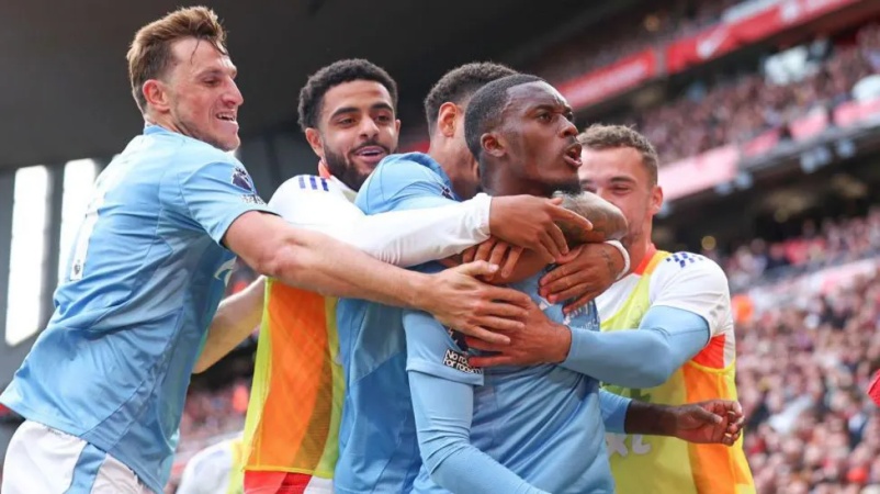 Forest stun Liverpool with Hudson-Odoi winner