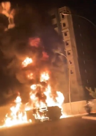 Commotion as tanker explodes in Abuja, injures many