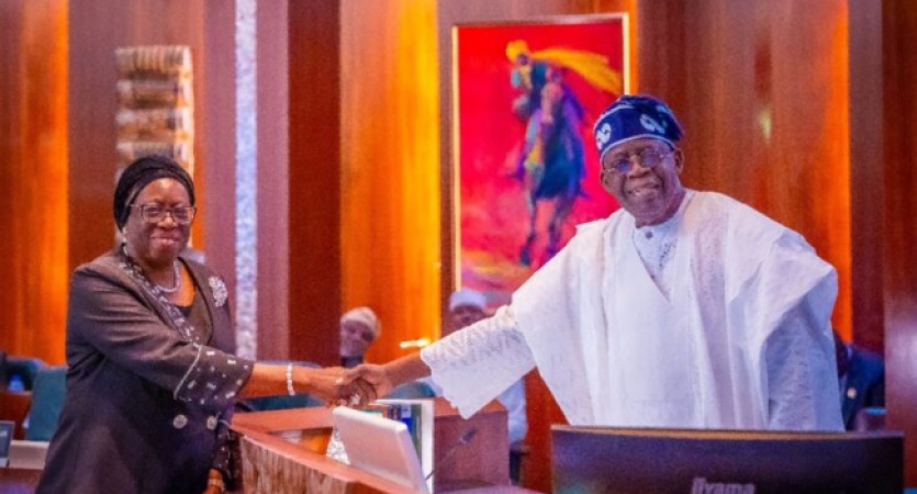 Tinubu swears in Kekere-Ekun as substantive CJN