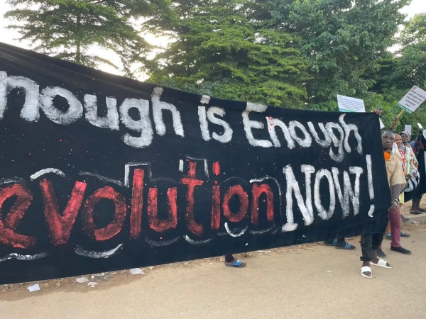 We can?t be intimidated, can?t continue like this, Protesters tell Tinubu