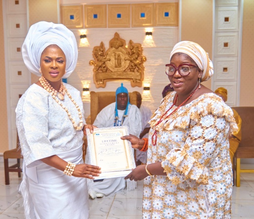 US Govt, UNESCO Honour Ooni?s Wife, Temitope Ogunwusi At 79th UNGA