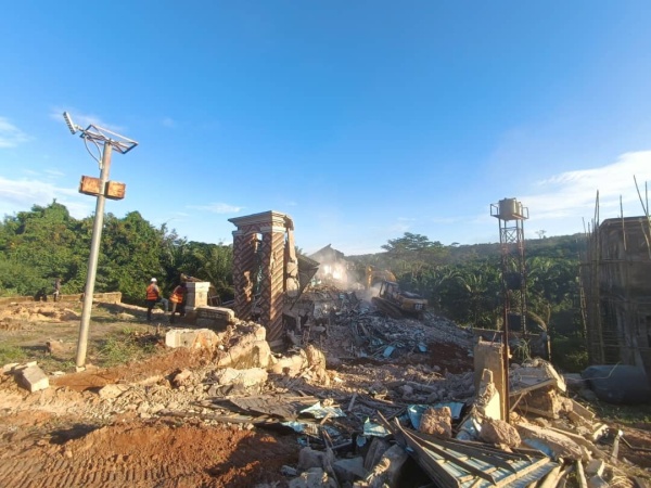 Enugu demolishes another building used for kidnapping