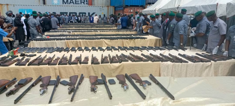 How multi-billion naira illicit arms entered Nigeria 23 times in 7 years