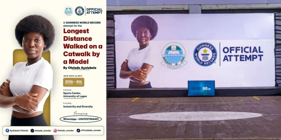 UNILAG student breaks 41-year-old Guinness World record