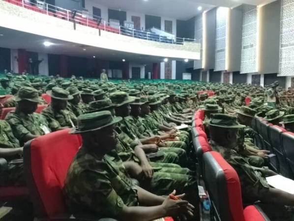 Over 200 captains take Army promotion exam