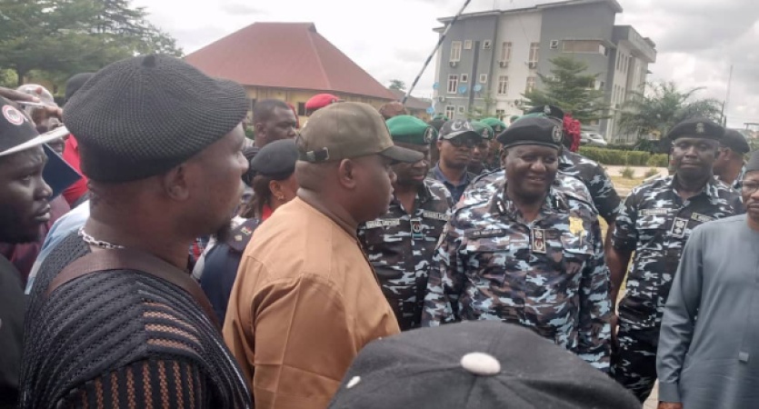 Rivers: New CP visits, inspects LG secretariats amidst tight security