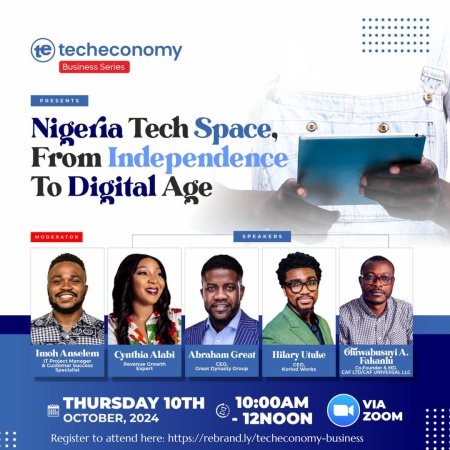 Techeconomy Business Series debuts, hosts webinar Oct. 10
