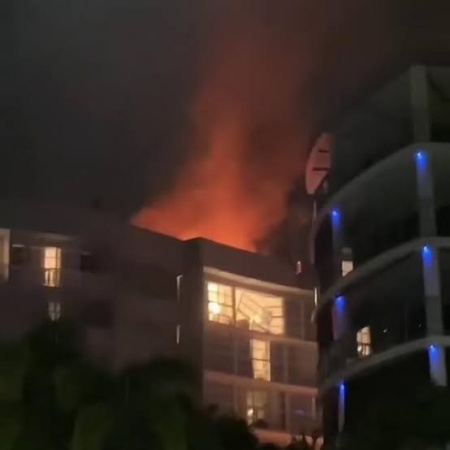 Drunk pilot crashes helicopter into hotel