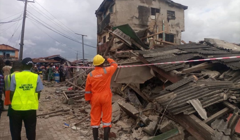 Occupants of collapsed Lagos building ignored quit notice ? LASEMA