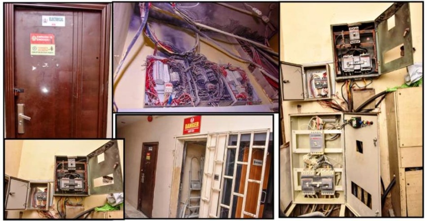Fire incident at Works Ministry HQ in Abuja