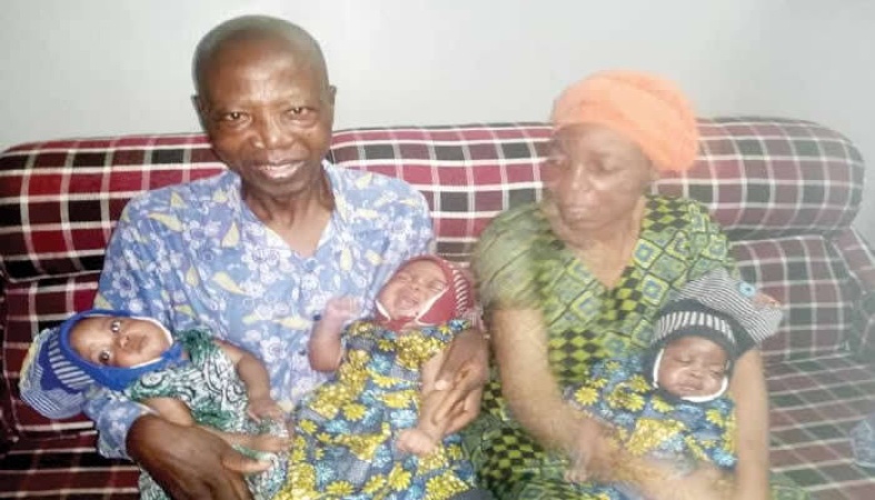 I?m scared my triplets born 24 years after marriage will starve ? Retired teacher