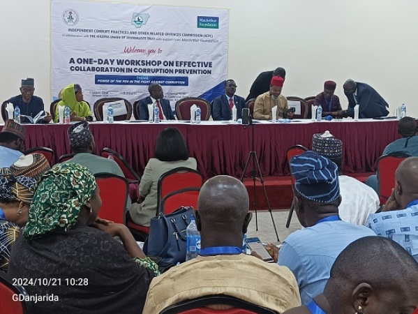 ICPC: Journalists? pen is vital weapon against corruption