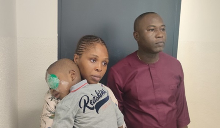 NDLEA has abandoned us ? Family of toddler shot in the eye by NDLEA personnel laments