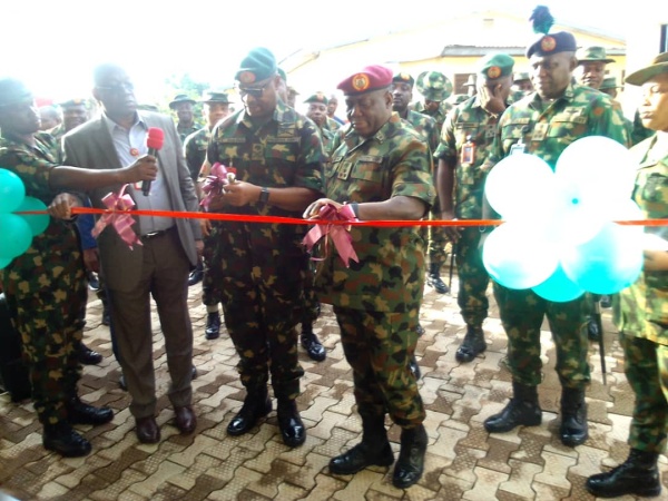 GOC inaugurates ultra-modern specialist lab, research centre in 82 Division Hospital Enugu 
