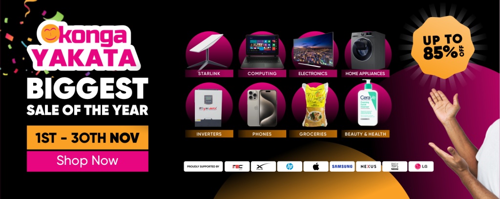 Konga Yakata 2024: Massive Discounts and Exciting Deals Await Shoppers