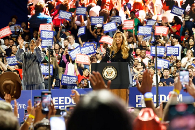 Beyonce endorses Vice President Kamala Harris for US president