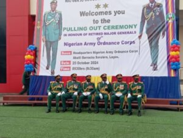 5 retired army officers pulled out in Lagos