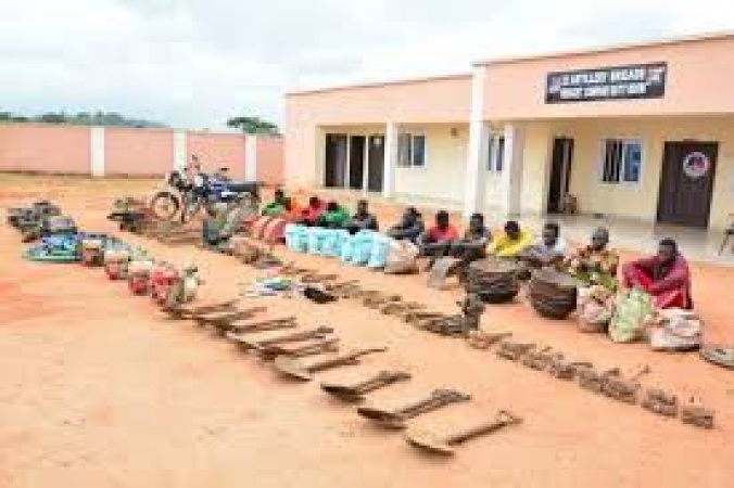 Over 5,000 foreigners arrested in Taraba over illegal mining