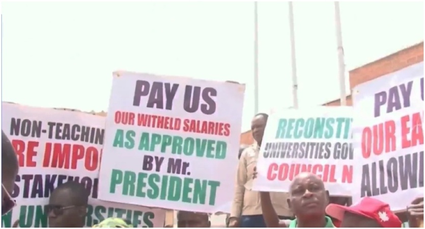SSANU, NASU begin indefinite nationwide strike over withheld salaries