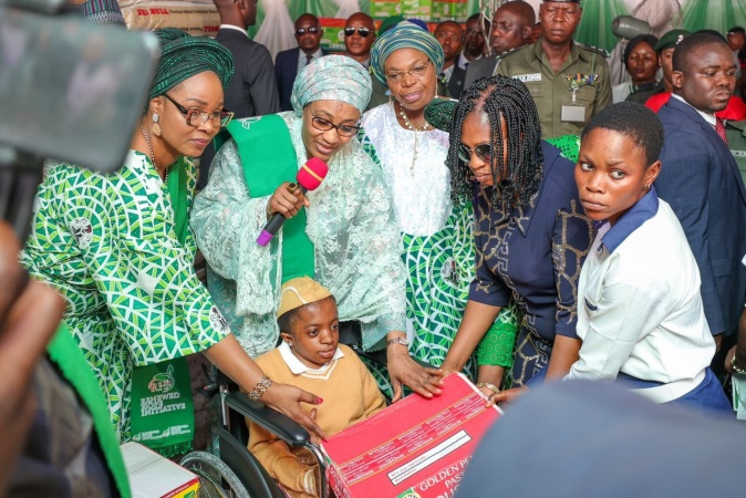 We are working towards improving the lives of the vulnerable ? Remi Tinubu