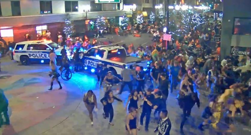 2 shot dead and 7 injured as teenager opens fire during Halloween celebrations in US