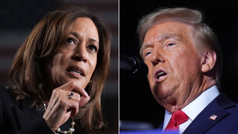 Trump takes early lead in US Presdiential election, Kamala Harris battles to catch up
