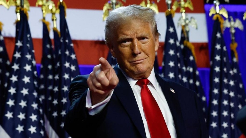 BREAKING: Donald Trump declares victory as he addresses jubilant supporters