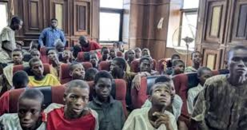 We were starved, locked up with criminals ? Minors
