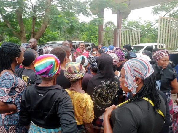 Women protest marginalisation at UNIPORT teaching hospital