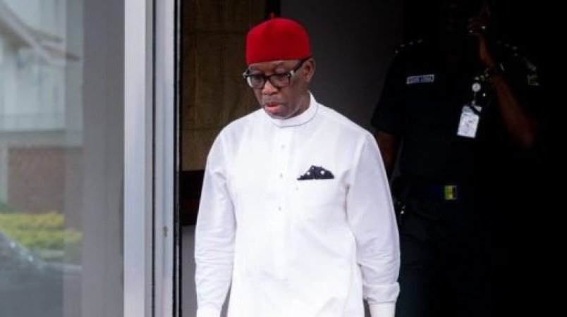 Okowa makes first public appearance after EFCC?s arrest