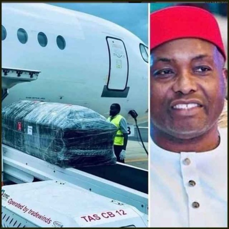 Ifeanyi Ubah?s corpse arrives Nigeria for burial