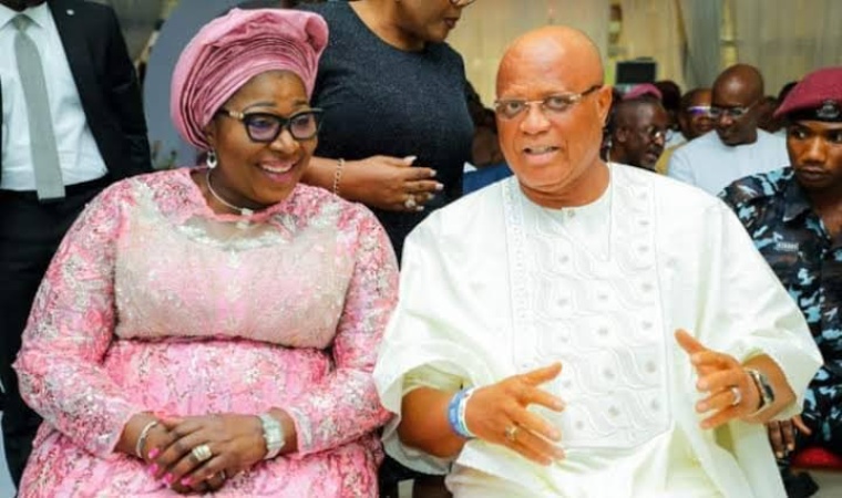 Governor Eno: My wife larger in death than alive 