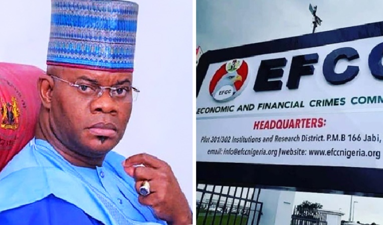 JUST IN: Yahaya Bello honours EFCC invitation, submits self for questioning
