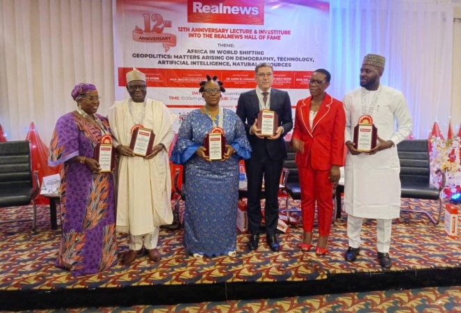 Prof. Gambari, Eyong, El Ayanoui, Bala Usman, Tijjani inducted into Realnews Hall of Fame