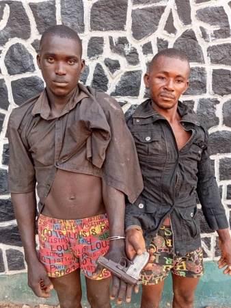 Police nab two suspected gunmen in Anambra community, declares one wanted