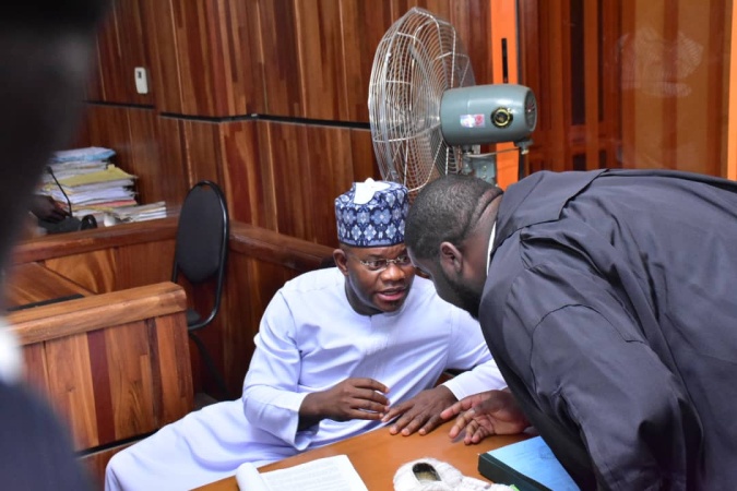 BREAKING: I am not guilty ? Yahaya Bello tells court as EFCC slams 16-count charge