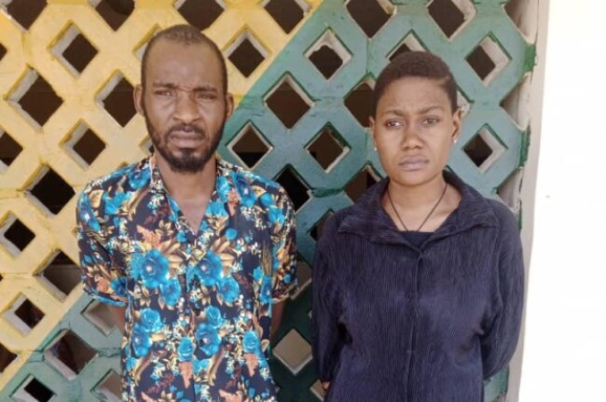 Couple arrested for attempted kidnapping in Anambra