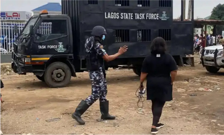Lagos Task Force sacks 2 officers for stealing during raid