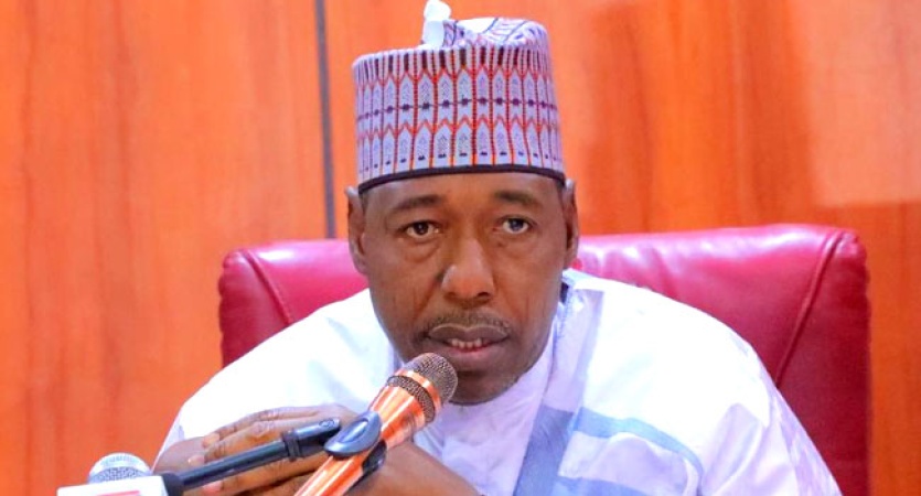 Insurgency reduced to 90 per cent in Borno ? Gov Zulum