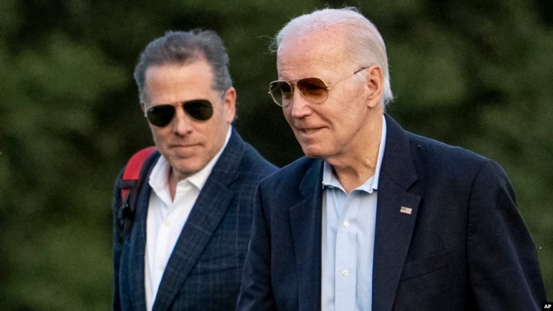 Biden makes U-turn, pardons convicted son Hunter Biden