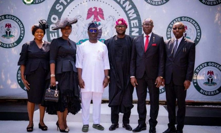 Okpebholo swears in 3 judges ignored by Obaseki