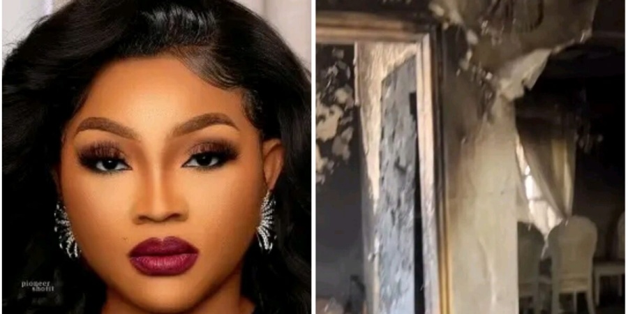 Actress Mercy Aigbe?s home gutted by fire