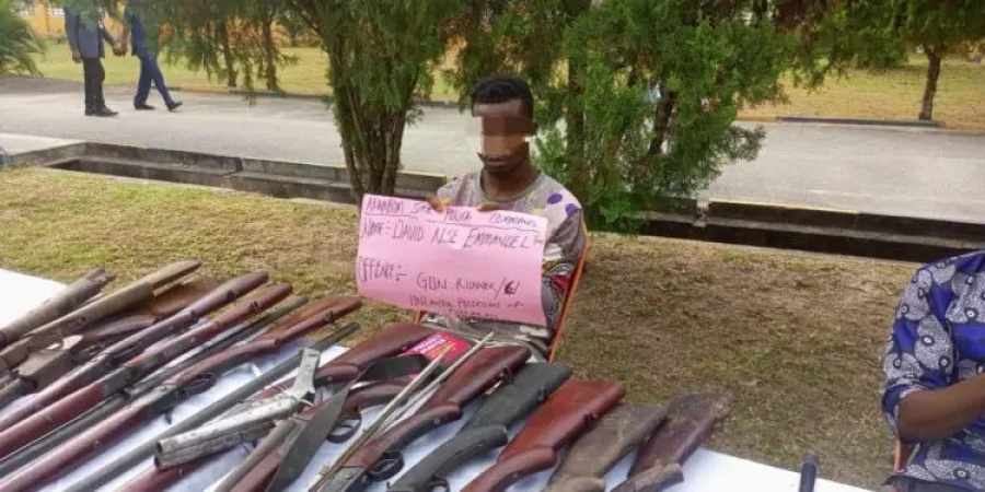 Police bust gun factory run by father, son in Akwa Ibom