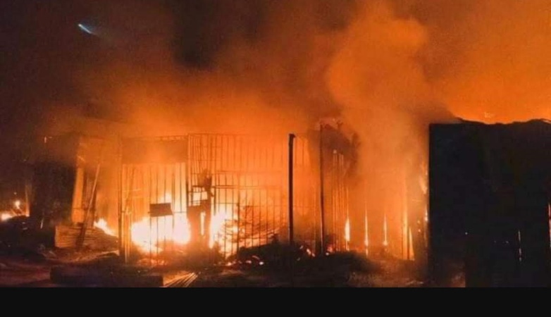 Nine-year-old playing with matches sets bungalow on fire in Kwara