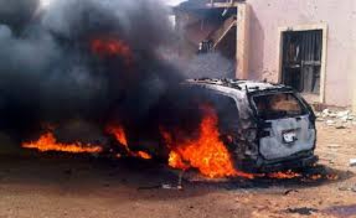 Farmer dies in bomb explosion while conveying farm produce