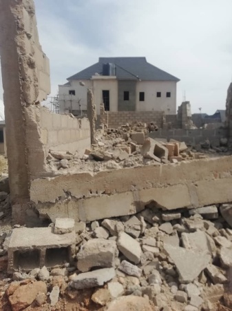 Newly constructed community primary school demolished in Jos