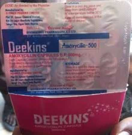 NAFDAC recalls Deekins Amoxycillin Capsule batch 
