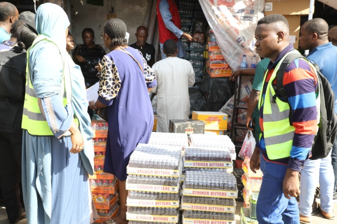 NAFDAC seizes alcoholic beverages in sachet, pet bottles in Asaba